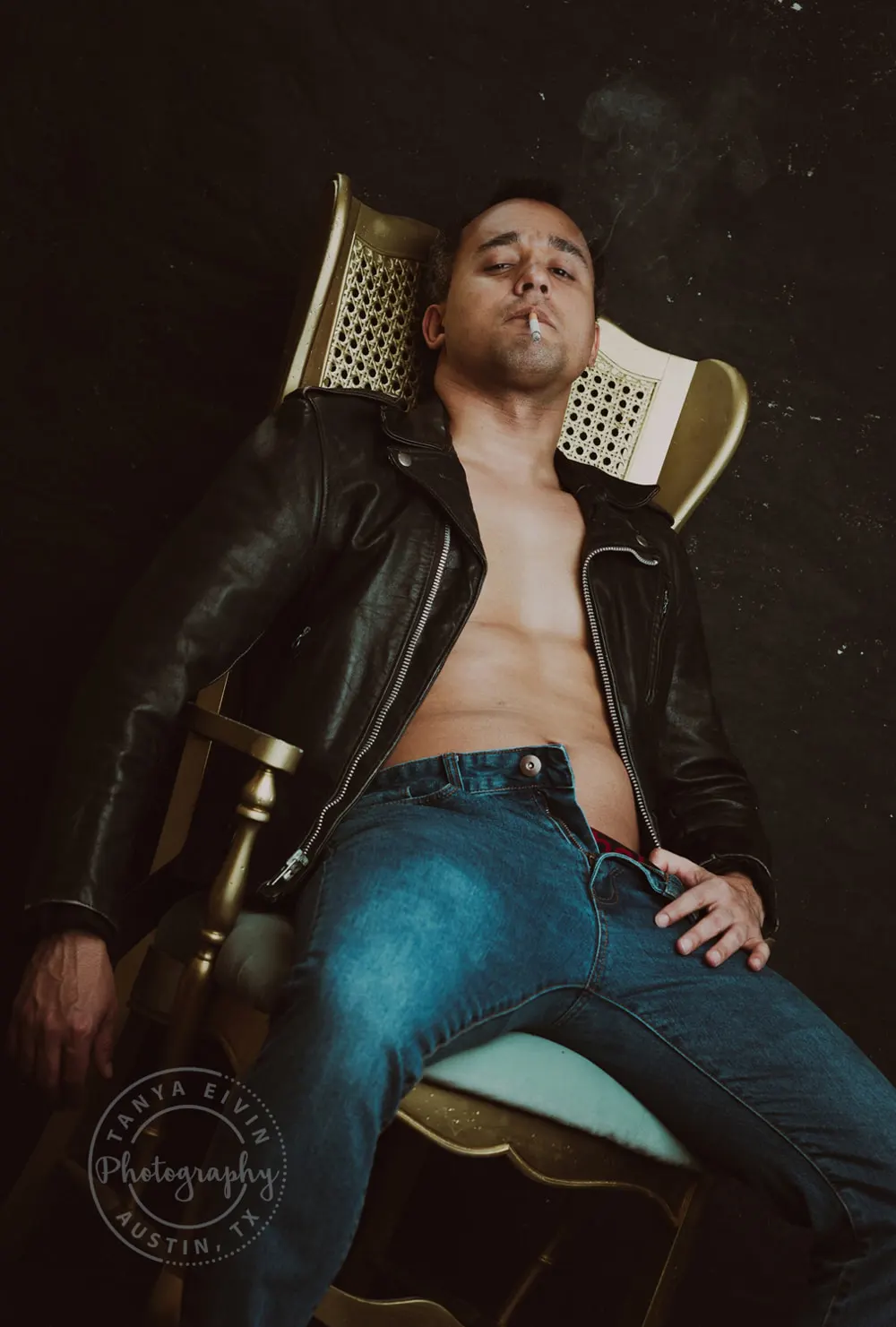 Male boudoir photography austin texas