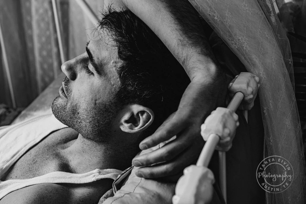 Male intimate portrait austin